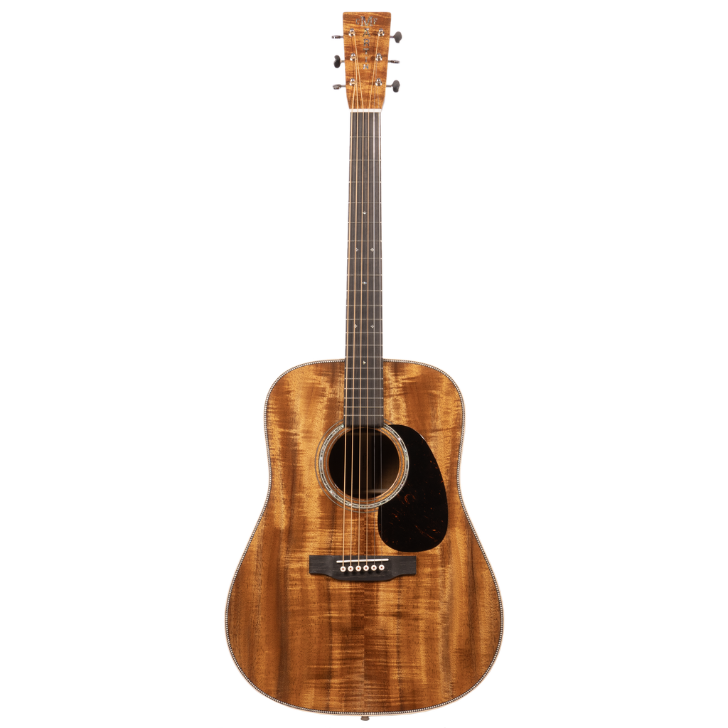 Martin Custom Shop D 28 Style Acoustic Guitar High Flame Koa