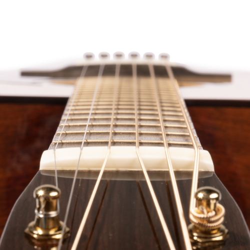 Martin Custom Shop OM Acoustic Guitar, 18 Style, Sitka Spruce VTS Top with Sinker Mahogany Back and Sides