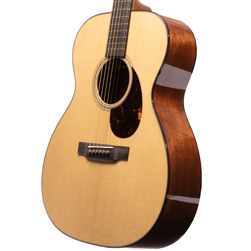 Martin Custom Shop OM Acoustic Guitar, 18 Style, Sitka Spruce VTS Top with Sinker Mahogany Back and Sides