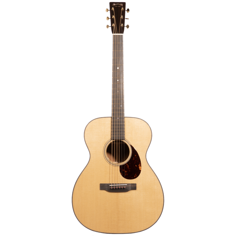 Martin Custom Shop OM Acoustic Guitar, 18 Style, Sitka Spruce VTS Top with Sinker Mahogany Back and Sides
