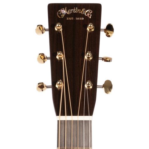 Martin Custom Shop OM Acoustic Guitar, 18 Style, Sitka Spruce VTS Top with Sinker Mahogany Back and Sides