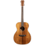 Martin Custom Shop OM Auditorium Acoustic Guitar, 18-Style, Flamed Koa Top/Back & Sides, Natural