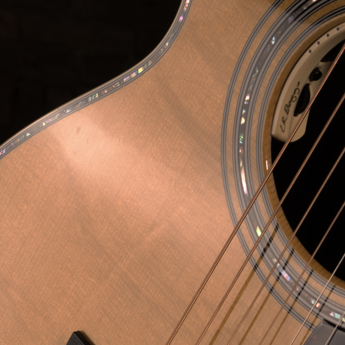 2019 Martin Custom Shop 00, 42 Style Koa Back/Sides, Bearclaw High Altitude Swiss Spruce Top W/ OHSC - Used