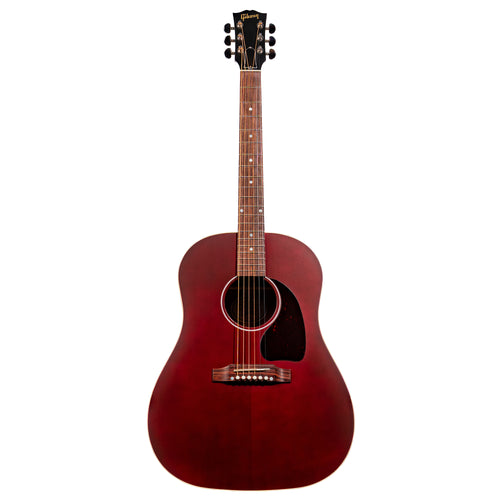 Gibson J-45 Special Acoustic-Electric Guitar, Satin Wine Red