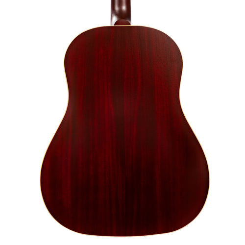 Gibson J-45 Special Acoustic-Electric Guitar, Satin Wine Red