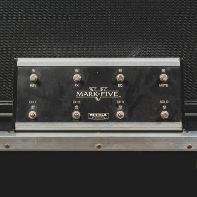2012 Mesa Boogie Mark V Combo Amplifier w/Slip Cover, Footswitch and Road Case - Used