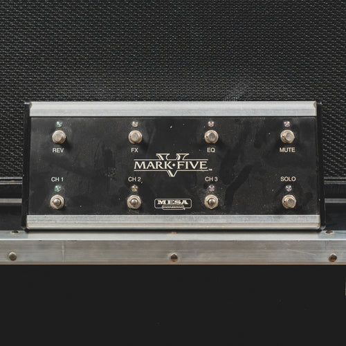 2012 Mesa Boogie Mark V Combo Amplifier w/Slip Cover, Footswitch and Road Case - Used