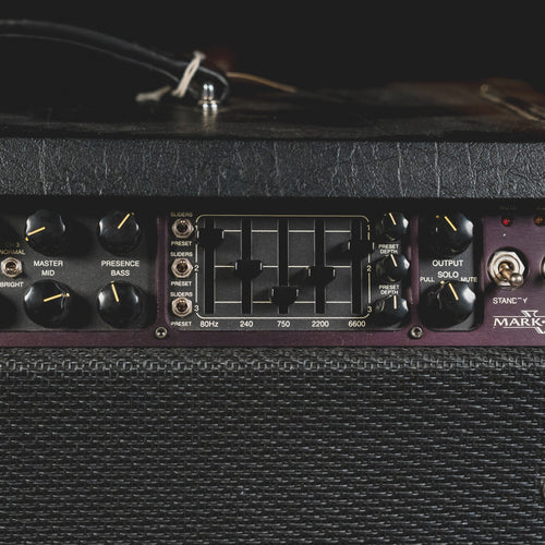 2012 Mesa Boogie Mark V Combo Amplifier w/Slip Cover, Footswitch and Road Case - Used