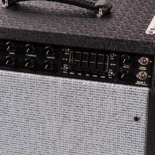 Mesa Boogie Limited Edition Mark V 35 1x12" Combo Guitar Amplifier, Black Comet/Sahara Wedgewood