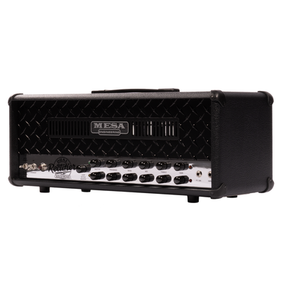 Mesa Boogie 90s Dual Rectifier 2-Channel Guitar Amplifier Head, Black Bronco