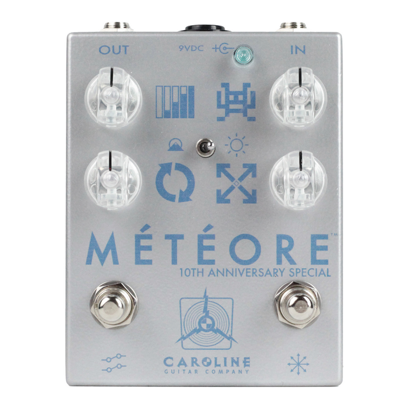 Caroline Limited Edition Meteore 10th Anniversary Special Lo-Fi Reverb Effect Pedal