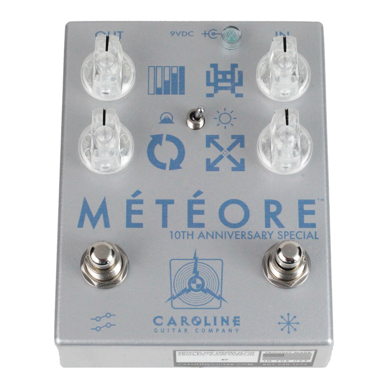 Caroline Limited Edition Meteore 10th Anniversary Special Lo-Fi Reverb Effect Pedal