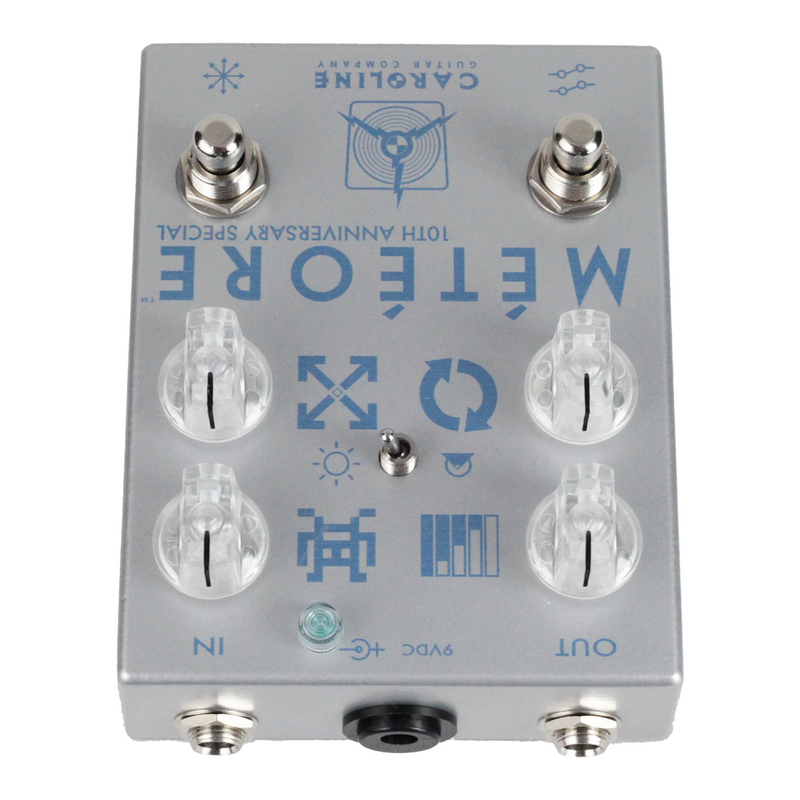 Caroline Limited Edition Meteore 10th Anniversary Special Lo-Fi Reverb Effect Pedal