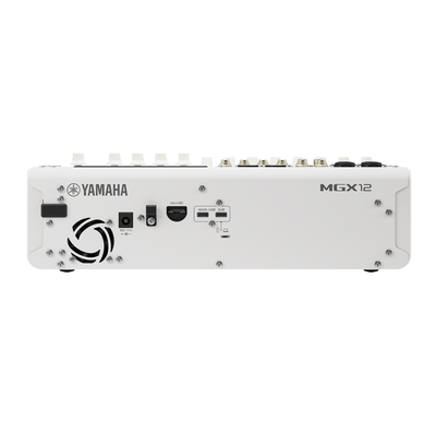Yamaha MGX12 18-Channel Digital Mixing Console/Dual USB-C Audio Interface, White