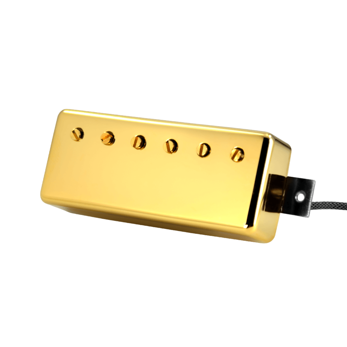 Fralin Mini Humbucker Pickup Set, 4% Overwind Bridge, Stock Neck, Gold Cover