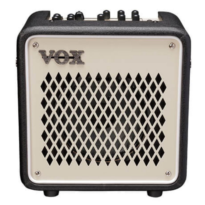 Vox Mini Go 10, 10-Watt Portable Modeling Amplifier, Beige