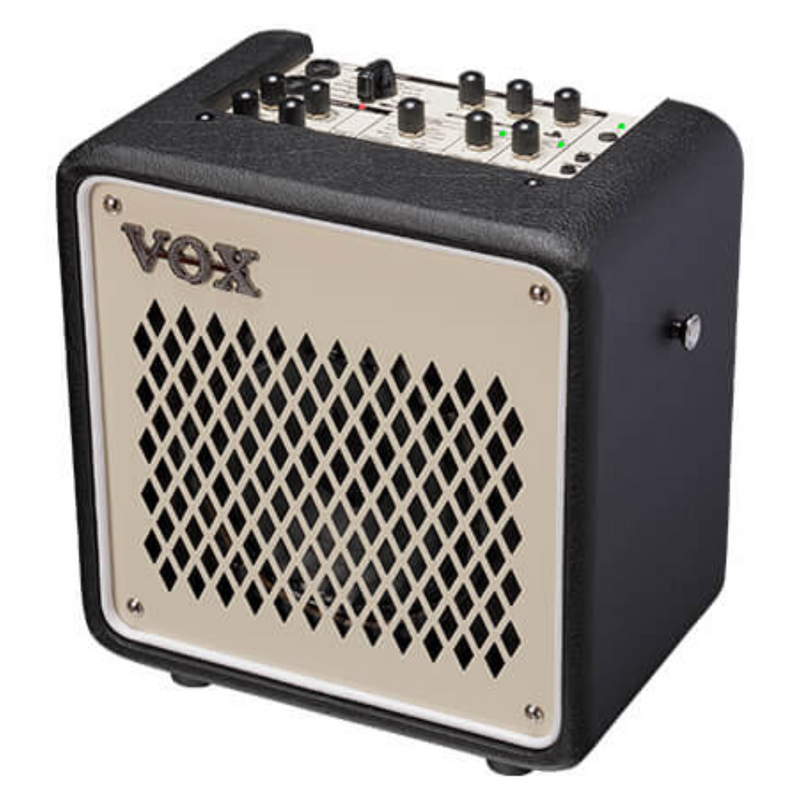 Vox Mini Go 10, 10-Watt Portable Modeling Amplifier, Beige