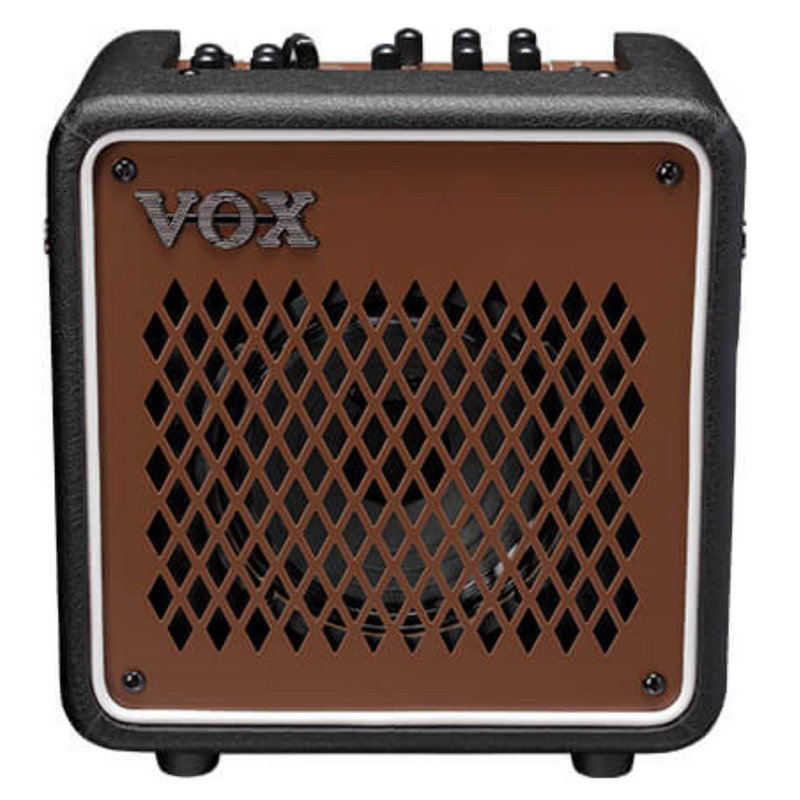 Vox Mini Go 10, 10-Watt Portable Modeling Amplifier, Earth Brown