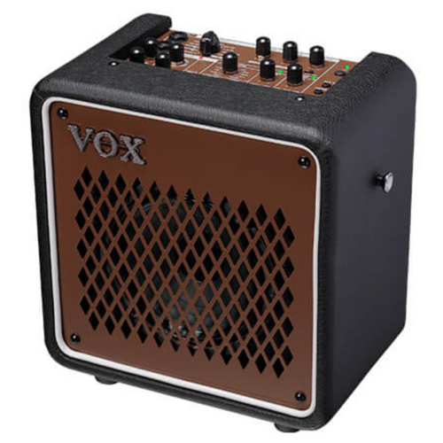 Vox Mini Go 10, 10-Watt Portable Modeling Amplifier, Earth Brown