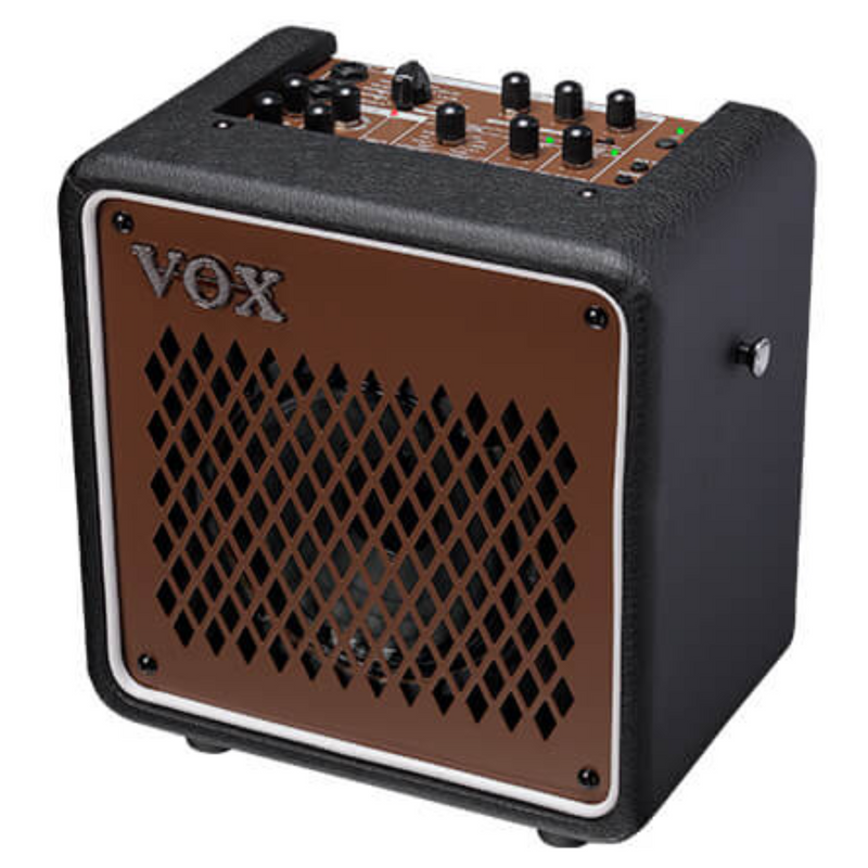 Vox Mini Go 10, 10-Watt Portable Modeling Amplifier, Earth Brown