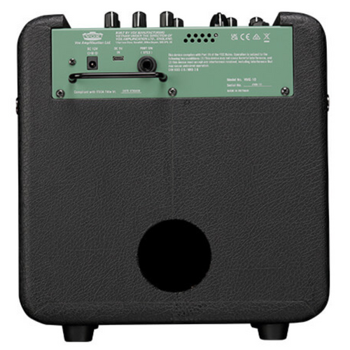 Vox Mini Go 10, 10-Watt Portable Modeling Amplifier, Olive Green