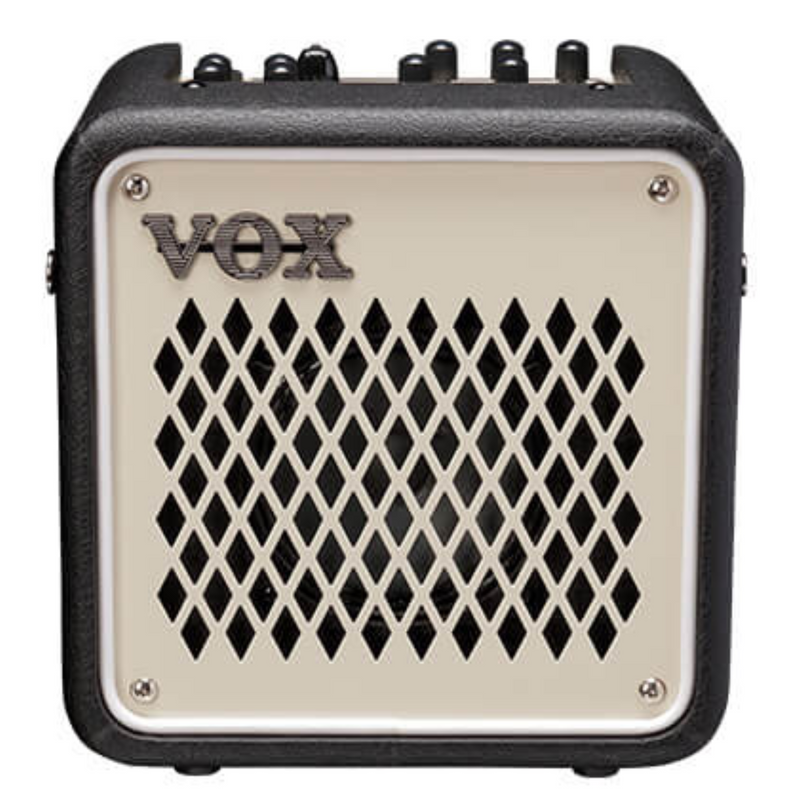 Vox Mini Go 3, 3-Watt Portable Modeling Amplifier, Beige
