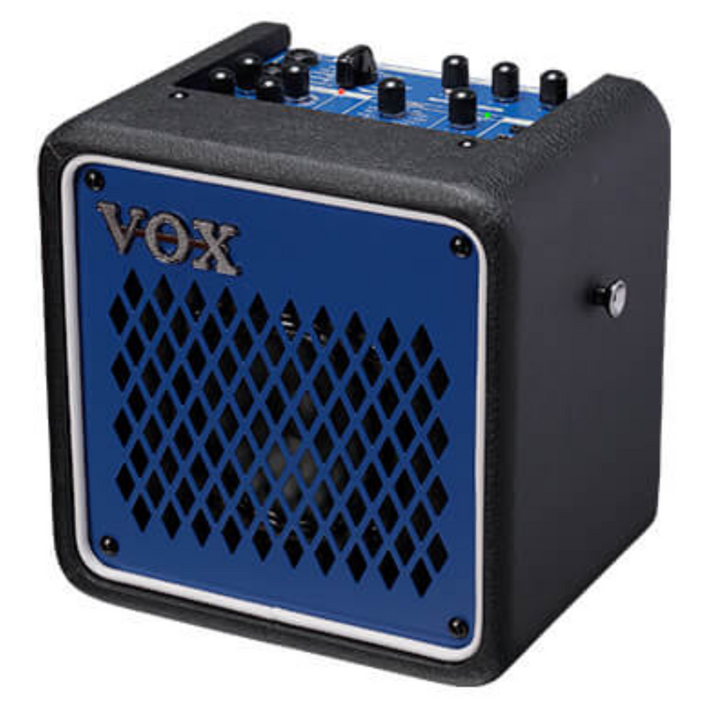 Vox Mini Go 3, 3-Watt Portable Modeling Amplifier, Iron Blue