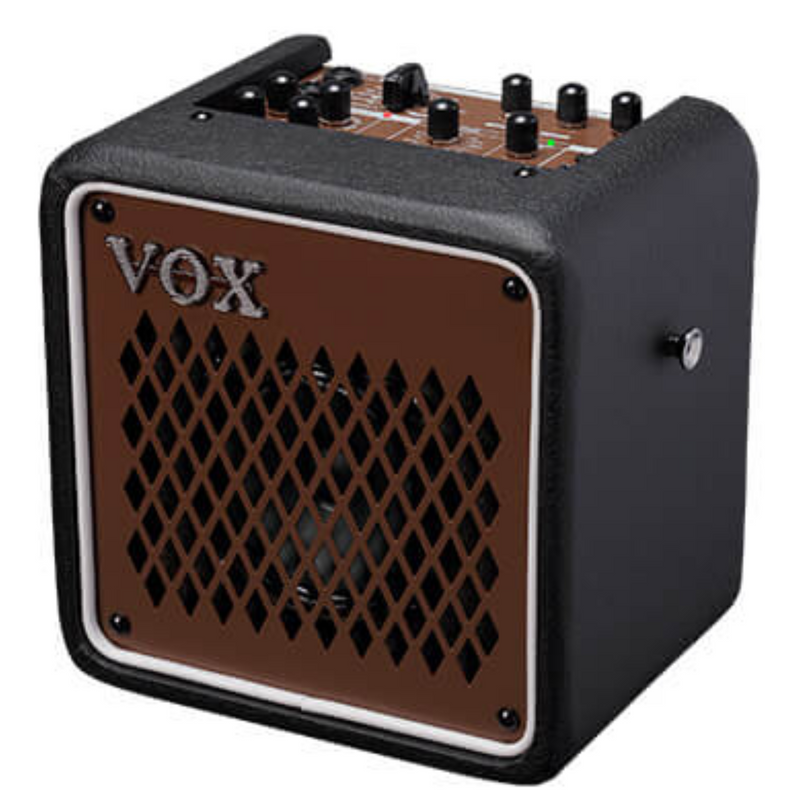 Vox Mini Go 3, 3-Watt Portable Modeling Amplifier, Earth Brown