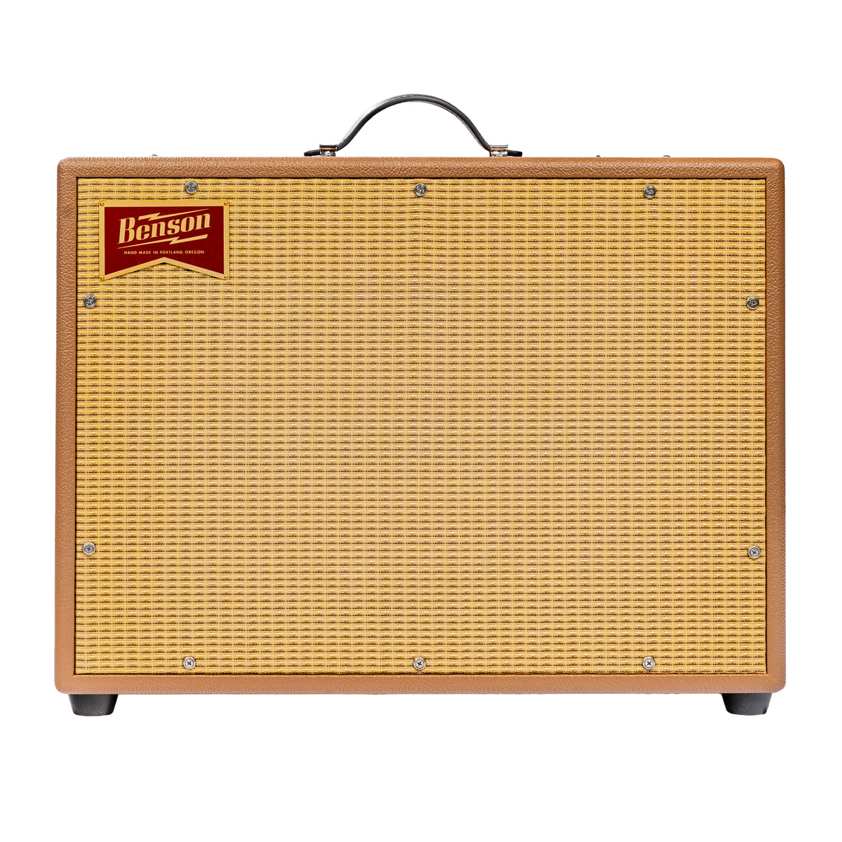 Benson Amps Monarch Reverb+ 1 x 12" Guitar Combo Amplifier, Brown/Wheat
