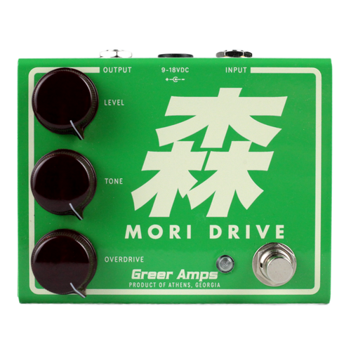 Greer Amps Mori Drive Overdrive Effect Pedal