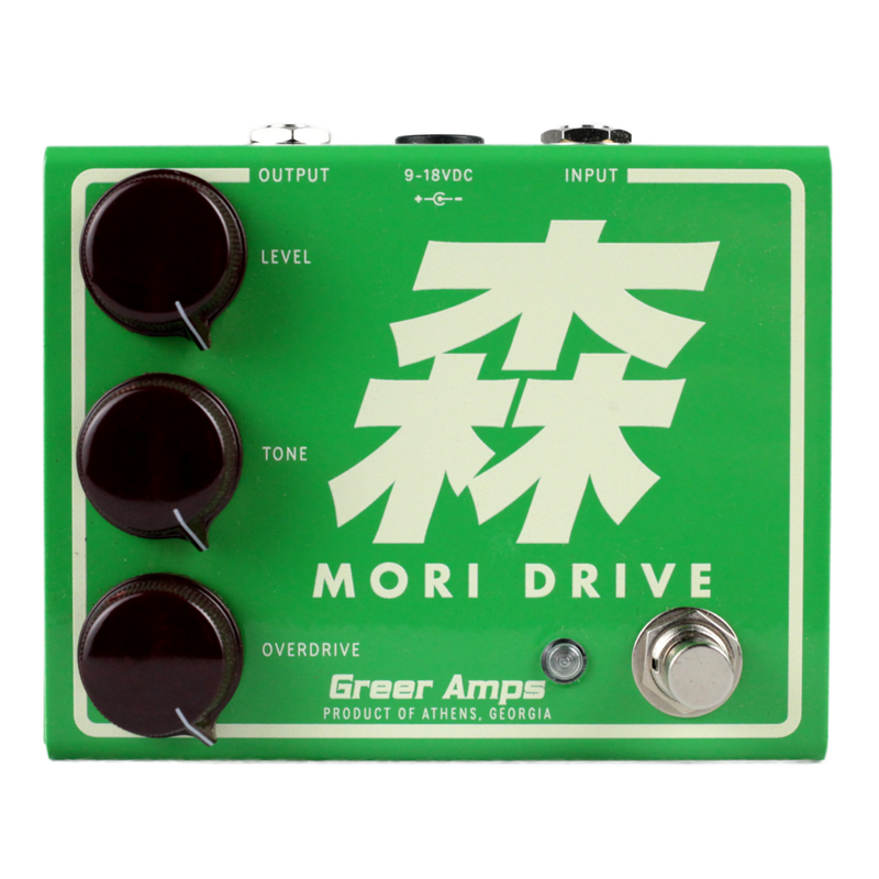 Greer Amps Mori Drive Overdrive Effect Pedal