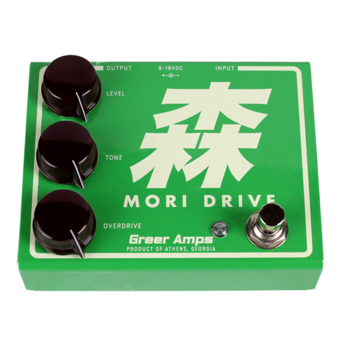 Greer Amps Mori Drive Overdrive Effect Pedal