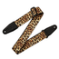 Levys 2" Untamed Animal Print Series Guitar Strap, Leopard