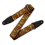 Levys 2" Untamed Animal Print Series Guitar Strap, Tiger