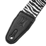 Levys 2" Untamed Animal Print Series Guitar Strap, Zebra