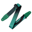 Levys Cyber Gradient Sublimation Guitar Strap, Green/Black