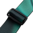 Levys Cyber Gradient Sublimation Guitar Strap, Green/Black