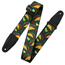 Levys Tasty Grooves Series Guitar Strap, Green Taco Time