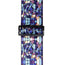 Levys Stained Glass Guitar Strap, Blue Mirage