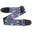 Levys Stained Glass Guitar Strap, Blue Mirage