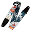 Levys 2" Wide Polyester Guitar Strap, Koi Fish