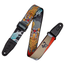 Levys 2" Wide Polyester Guitar Strap, Japanese Traditional Tiger