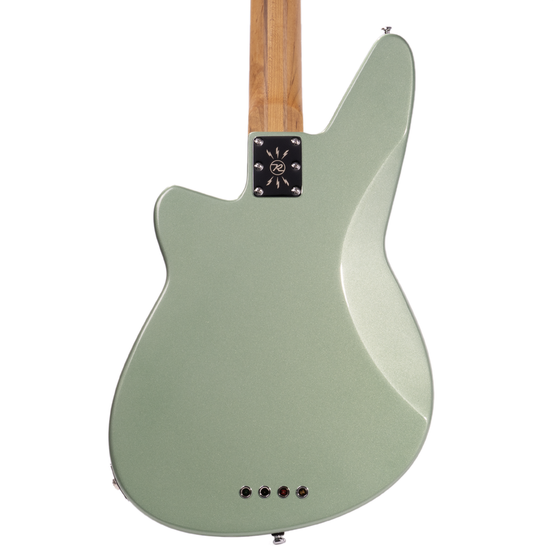 Reverend Mercalli 4 Bass Guitar Roasted Maple Neck/Fingerboard, Metallic Alpine