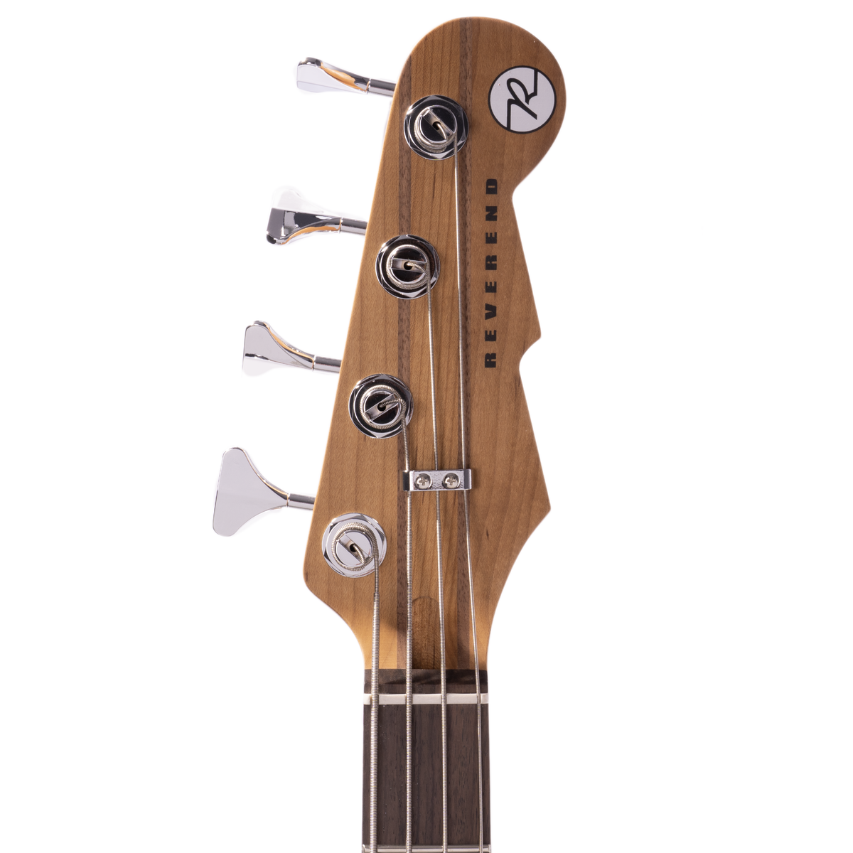 Reverend Mercalli 4 Bass Guitar Roasted Maple Neck/Fingerboard, Metallic Alpine