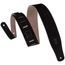 Levys 2.5" Wide Suede Guitar Strap, Black