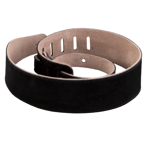Levys 2.5" Wide Suede Guitar Strap, Black
