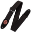 Levys 2" Wide Black Cotton Guitar Strap