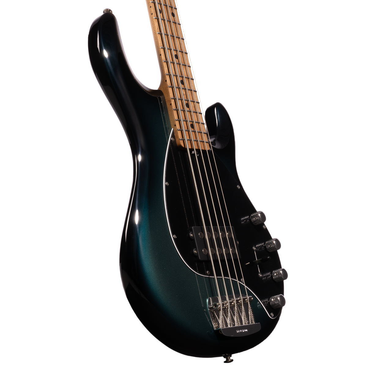 Music Man StingRay Special 5 Electric Bass Guitar, Frost Green Pearl w/ Mono Bag
