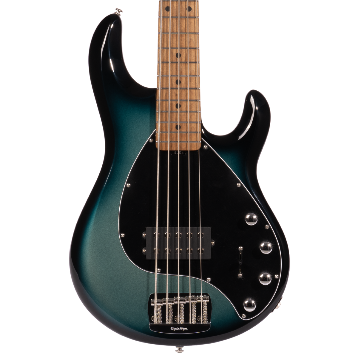 Music Man StingRay Special 5 Electric Bass Guitar, Frost Green Pearl w/ Mono Bag