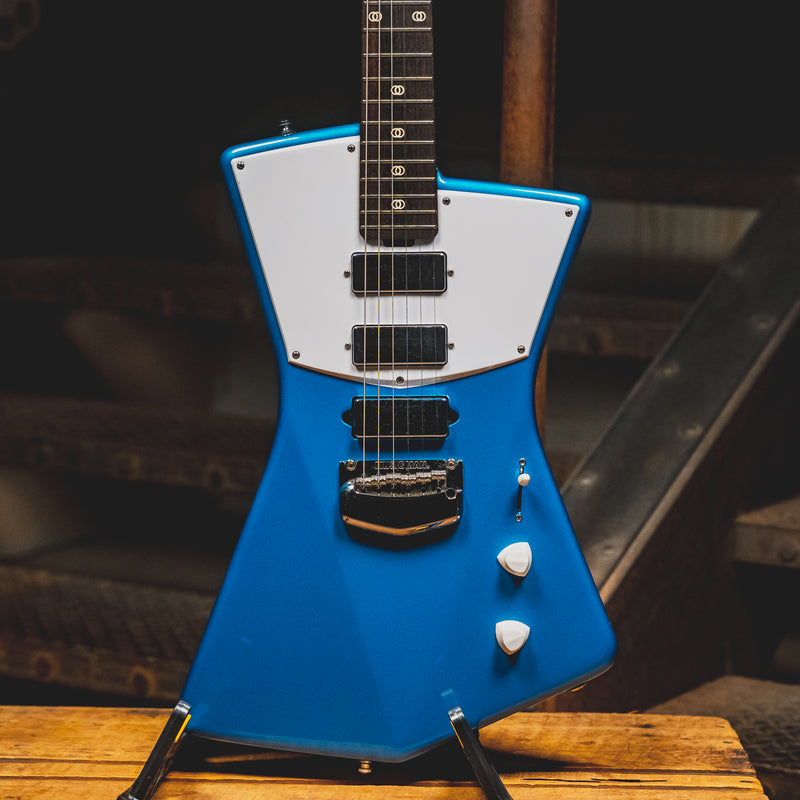 2020 Music Man St. Vincent Signature Electric Guitar, Vincent Blue w/OHSC - Used